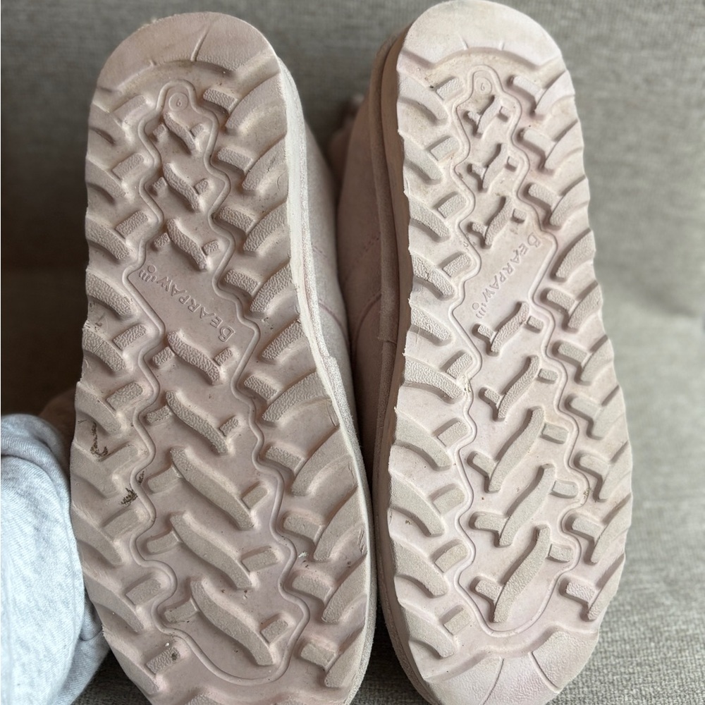Bearpaw Women's Suede Chukka Skye Shoes Size 9 Light Lavender - Picture 6 of 10